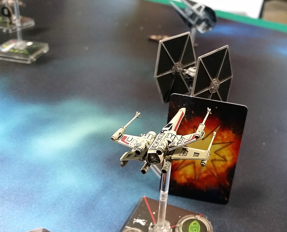 Magnets X-Wing and TIE Fighter