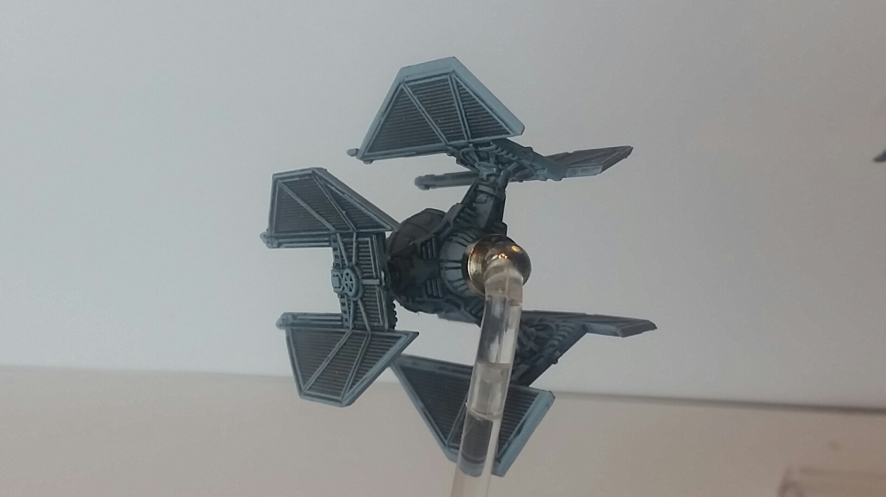 TIE Defender magnet X-Wing Miniatures conversion