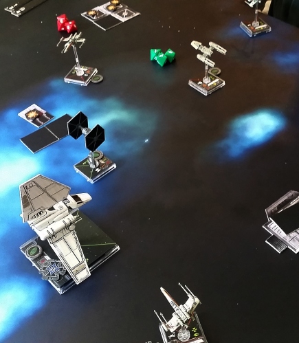 Heroes of the Aturi Cluster Miners Strike Lambda Shuttle X Wing magnets