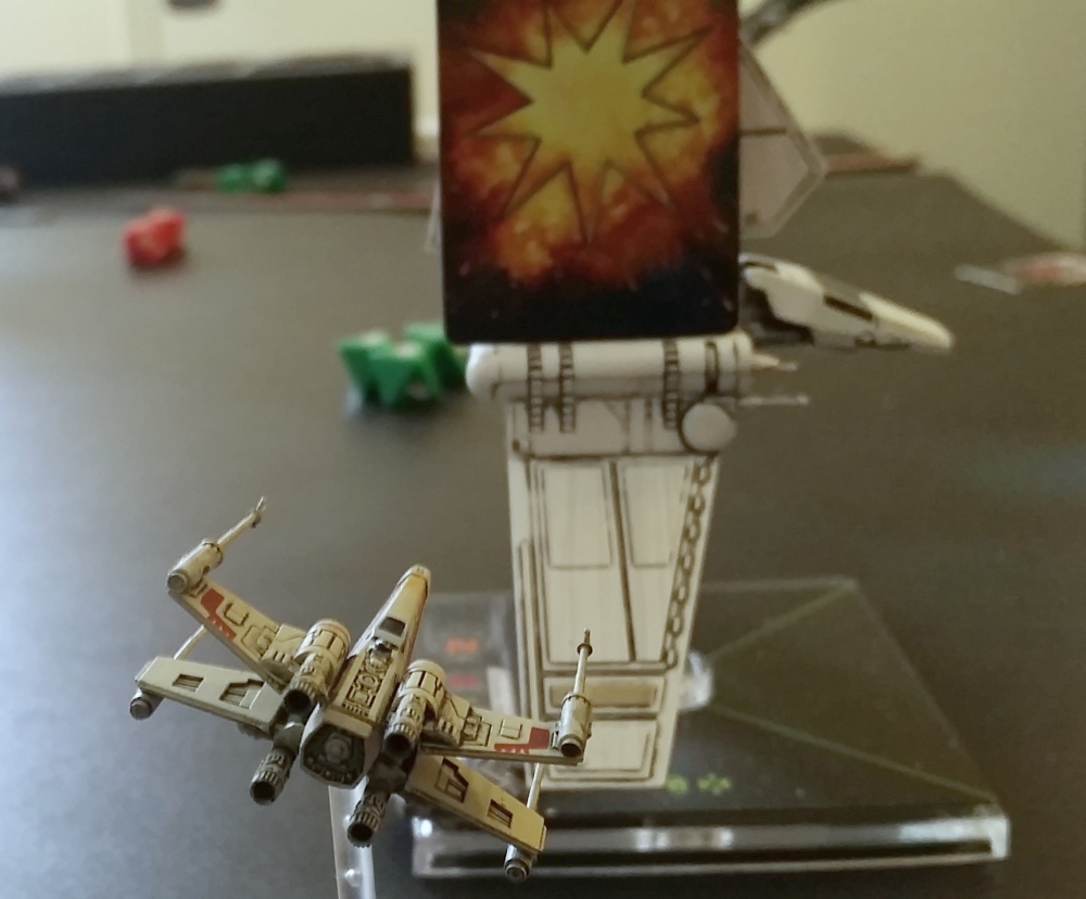 Magnet X-Wing damage card Lambda Shuttle Heroes of the Aturi Cluster